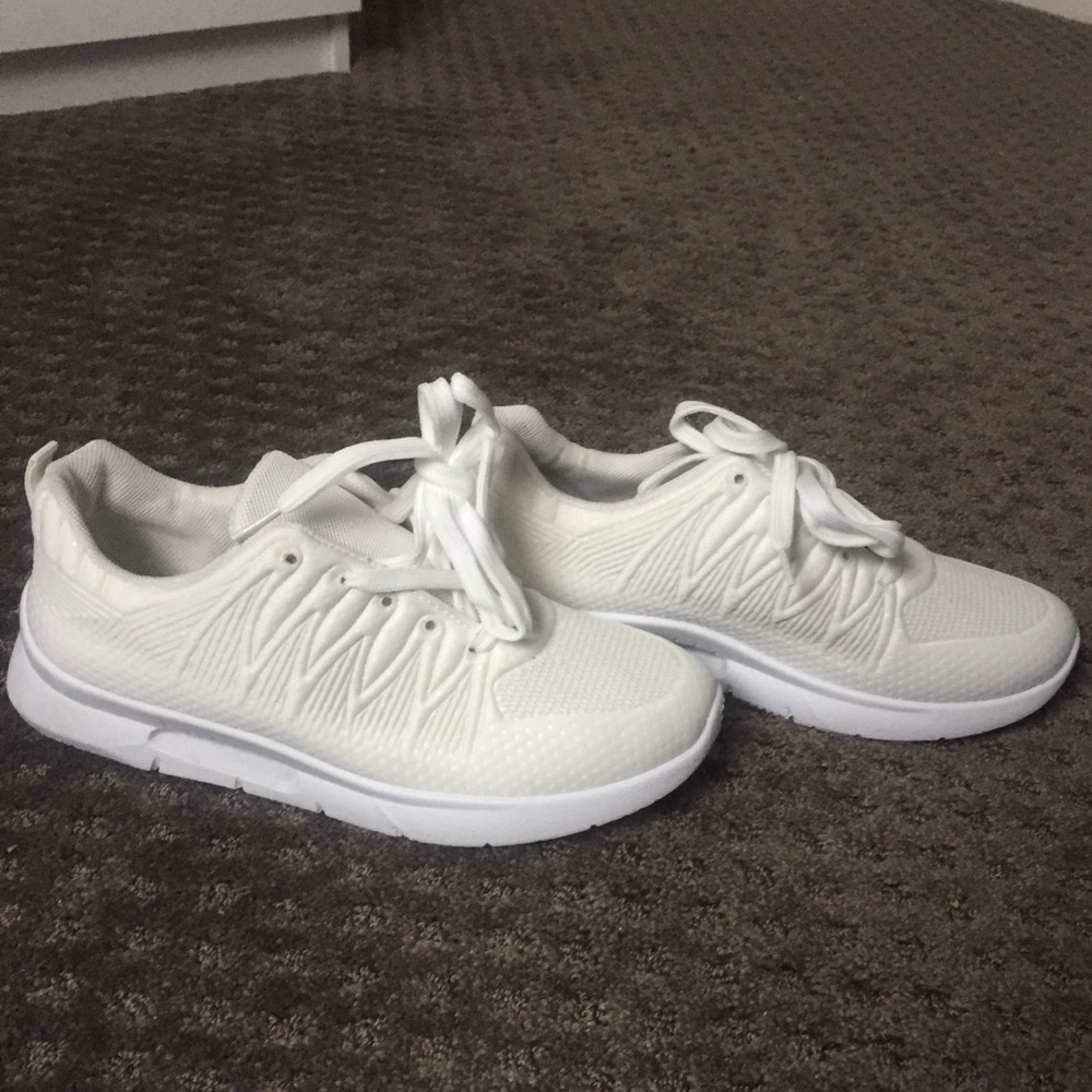 White trainers